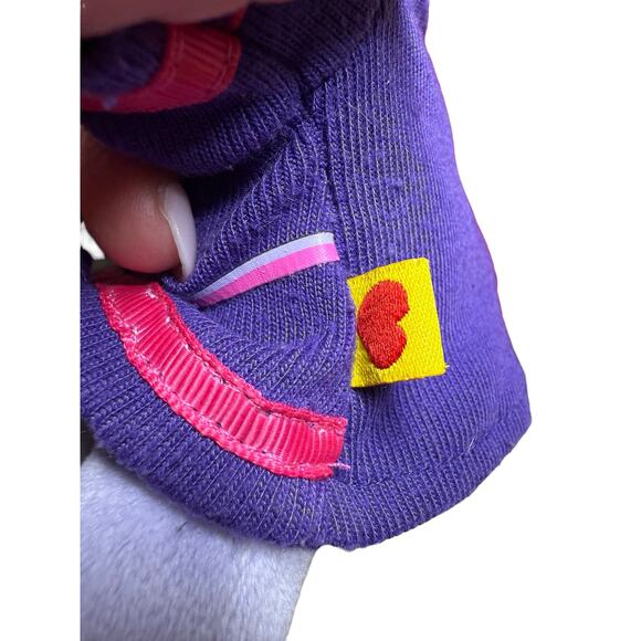 Hello Kitty Build A Bear BAB Smallfry Mini Plush Toy Purple 8" Sanrio Snowflake - Picture 5 of 10